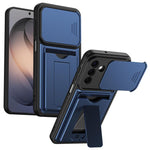Custodia ibrida con copriobiettivo scorrevole per Galaxy S26+, S26 Ultra e S26