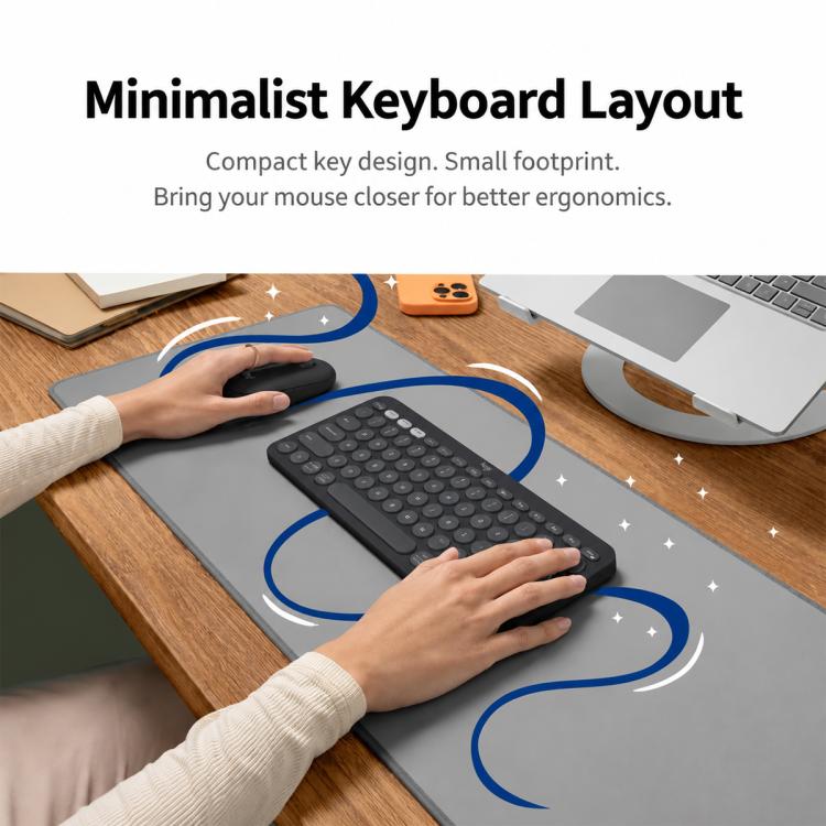 Tastiera wireless Logitech K390 Bluetooth ultra sottile