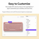 Tastiera wireless Logitech K390 Bluetooth ultra sottile