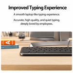 Tastiera cablata Logitech K620 con tasto AI e silenziosa