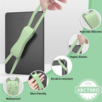 Cinturino elastico in silicone con impugnatura per tablet da 4,7-
