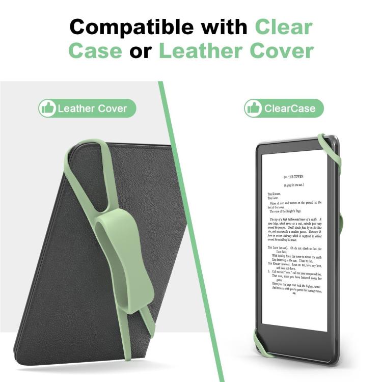 Cinturino elastico in silicone con impugnatura per tablet da 4,7-