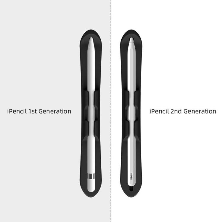 Supporto in silicone autoadesivo per Apple Pencil 1 e 2