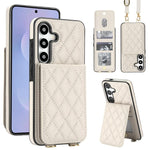 Custodia per cellulare a tracolla con protezione RFID e porta carte per Galaxy