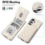 Custodia per cellulare a tracolla con protezione RFID e porta carte per Galaxy