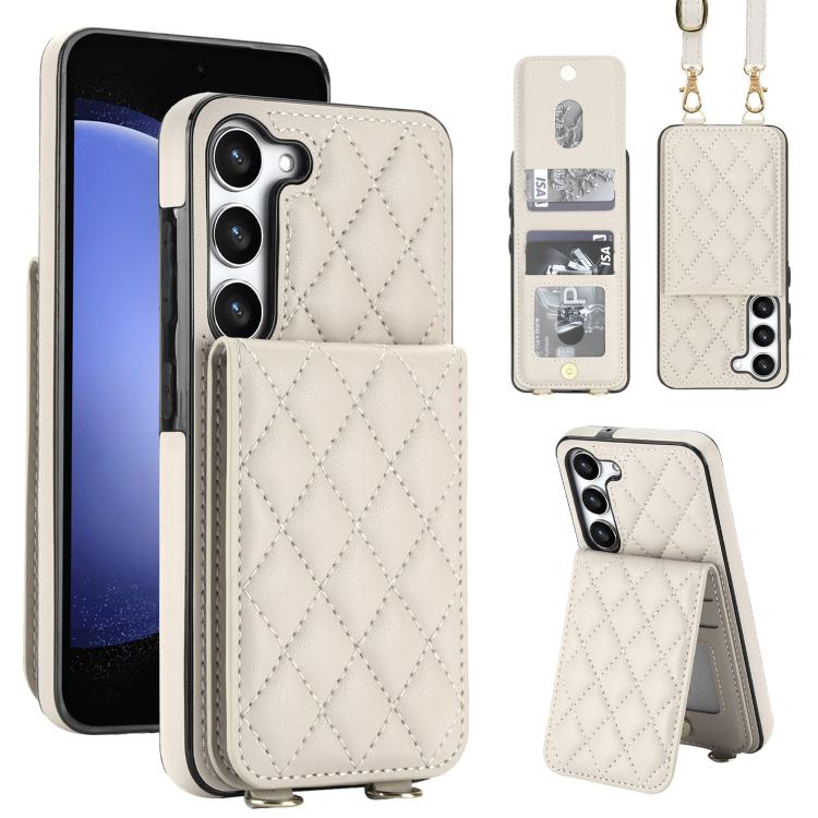 Custodia a tracolla romboidale con protezione RFID per Galaxy S23 Ultra, S23+ e
