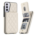 Custodia a tracolla romboidale con protezione RFID per Galaxy S21, S21+ e S21