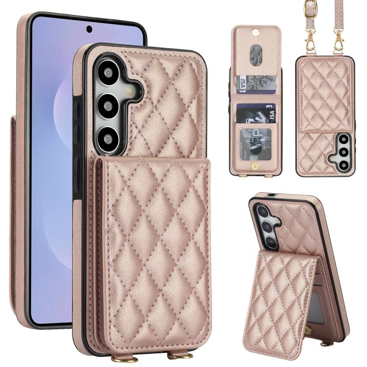 Custodia per cellulare a tracolla romboidale con protezione RFID per Galaxy A56