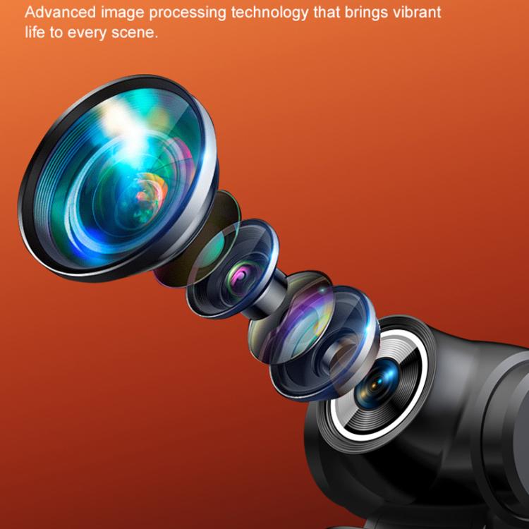 Videocamera stabilizzata K28 con schermo IPS da 1,69 pollici, registrazione video in alta definizione 5K.
