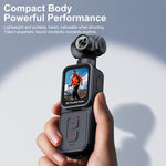 Videocamera stabilizzata K28 con schermo IPS da 1,69 pollici, registrazione video in alta definizione 5K.