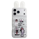 Custodia TPU con orecchie da coniglio per iPhone 17 Pro Max