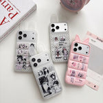 Custodia TPU con orecchie da coniglio per iPhone 17 Pro Max