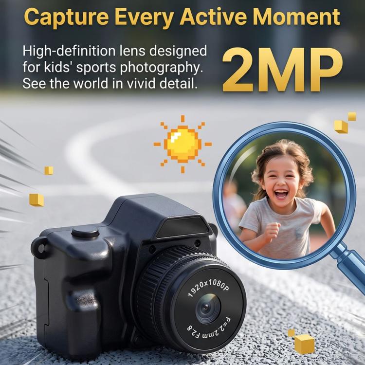 Mini fotocamera d'azione L300 da 2 MP con pollice