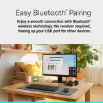 Combo tastiera e mouse wireless Bluetooth Logitech MK251