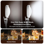 Fotografia in diretta streaming 3 temperature di colore Luce di riempimento RGB