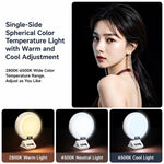 Fotografia in diretta streaming 3 temperature di colore Luce di riempimento RGB