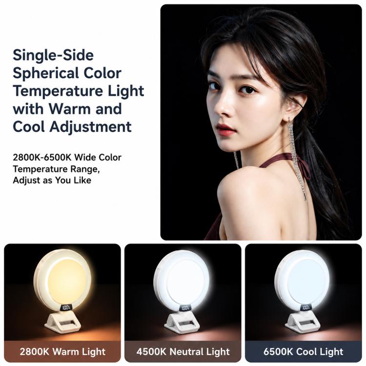 Fotografia in diretta streaming 3 temperature di colore Luce di riempimento RGB