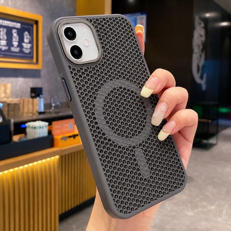 Custodia magnetica a nido d'ape per iPhone 11