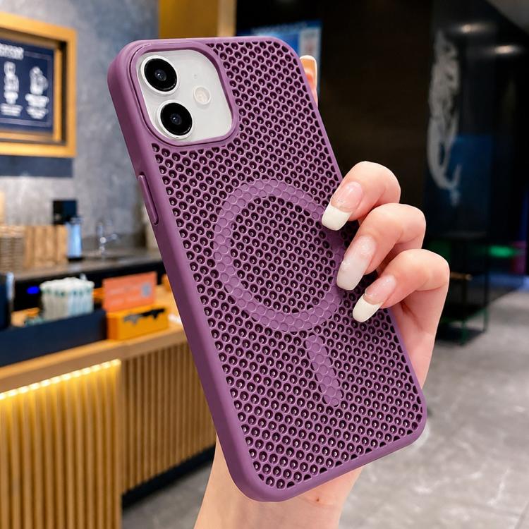 Custodia magnetica a nido d'ape per iPhone 11