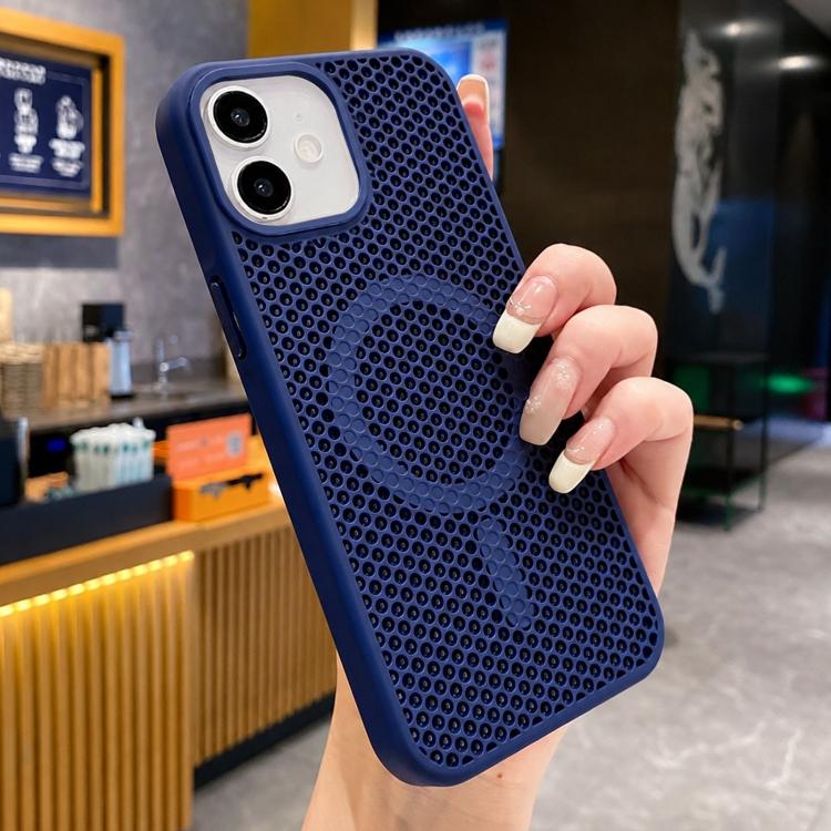 Custodia magnetica a nido d'ape per iPhone 11