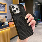 Custodia magnetica a nido d'ape per iPhone 12 Pro