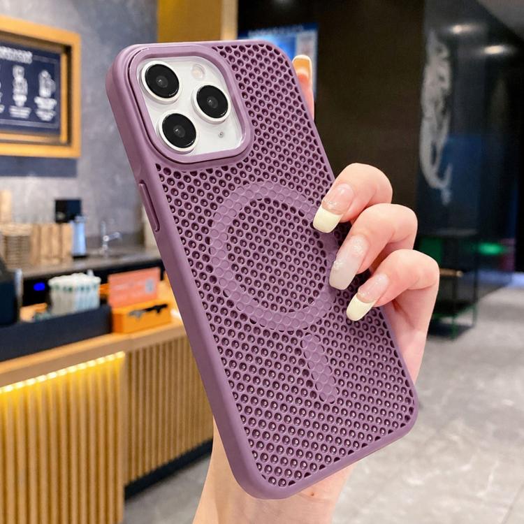 Custodia magnetica a nido d'ape per iPhone 12 Pro
