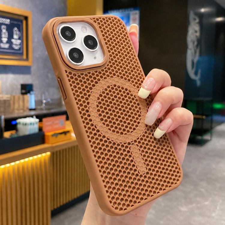 Custodia magnetica a nido d'ape per iPhone 12 Pro