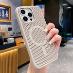 Custodia magnetica a nido d'ape per iPhone 12 Pro