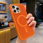 Custodia magnetica a nido d'ape per iPhone 12 Pro Max