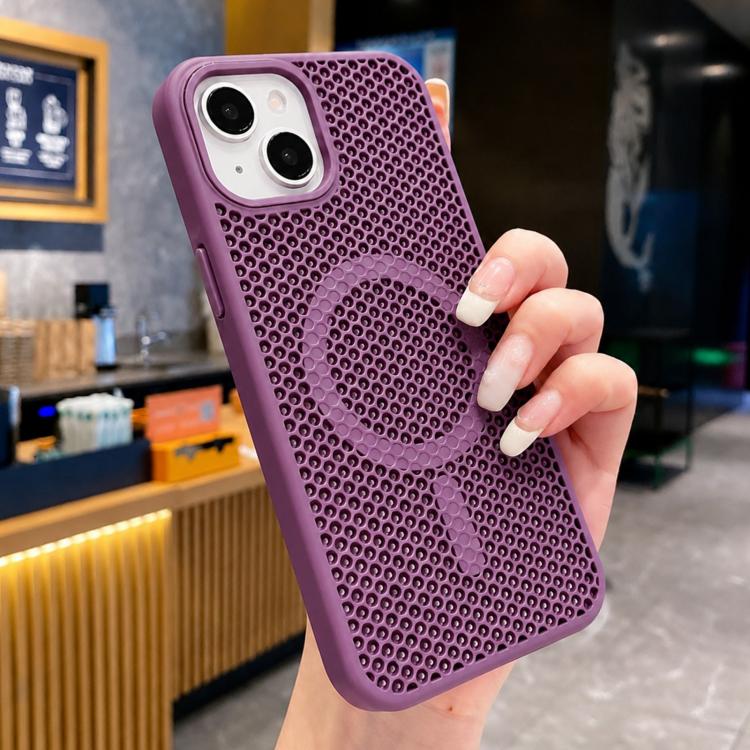 Custodia magnetica a nido d'ape per iPhone 13 Pro