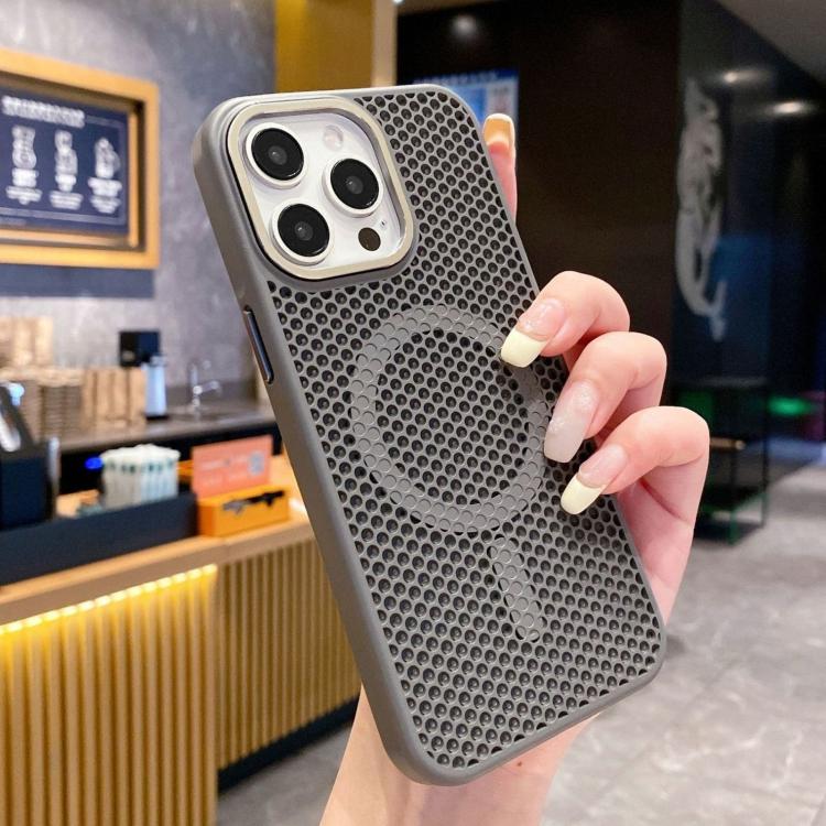 Custodia magnetica a nido d'ape per iPhone 13 Pro