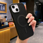 Custodia magnetica a nido d'ape per iPhone 14