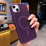 Custodia magnetica a nido d'ape per iPhone 14