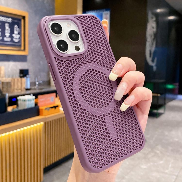 Custodia magnetica a nido d'ape per iPhone 14