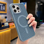 Custodia magnetica a nido d'ape per iPhone 14