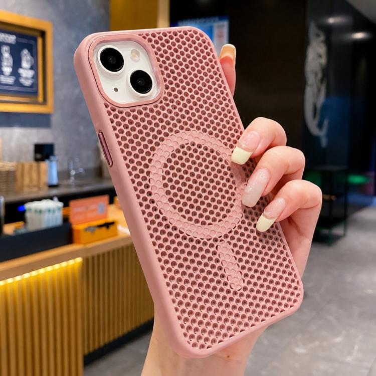 Custodia magnetica a nido d'ape per iPhone 15 Pro