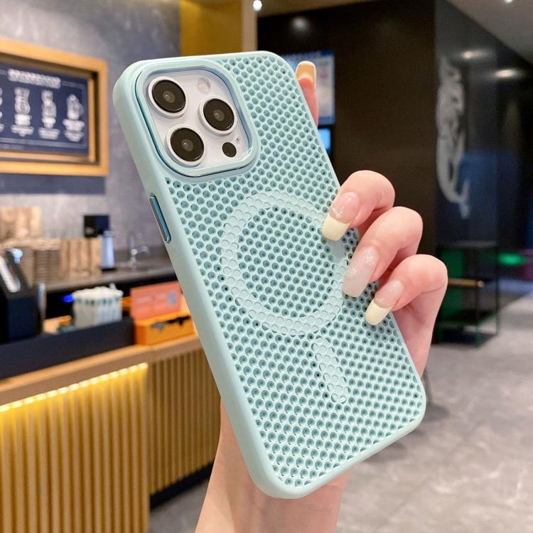 Custodia magnetica a nido d'ape per iPhone 15 Pro