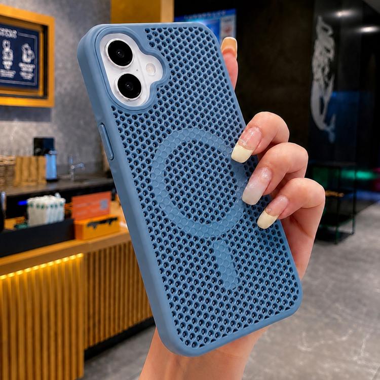 Custodia magnetica a nido d'ape per iPhone 16