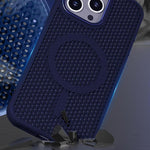Custodia magnetica a nido d'ape per iPhone 11