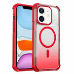 Custodia magnetica trasparente effetto sfumato per iPhone 12 Pro