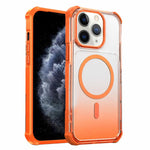 Custodia magnetica trasparente effetto sfumato per iPhone 12 Pro