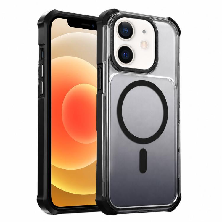 Custodia magnetica trasparente effetto sfumato per iPhone 13 Pro
