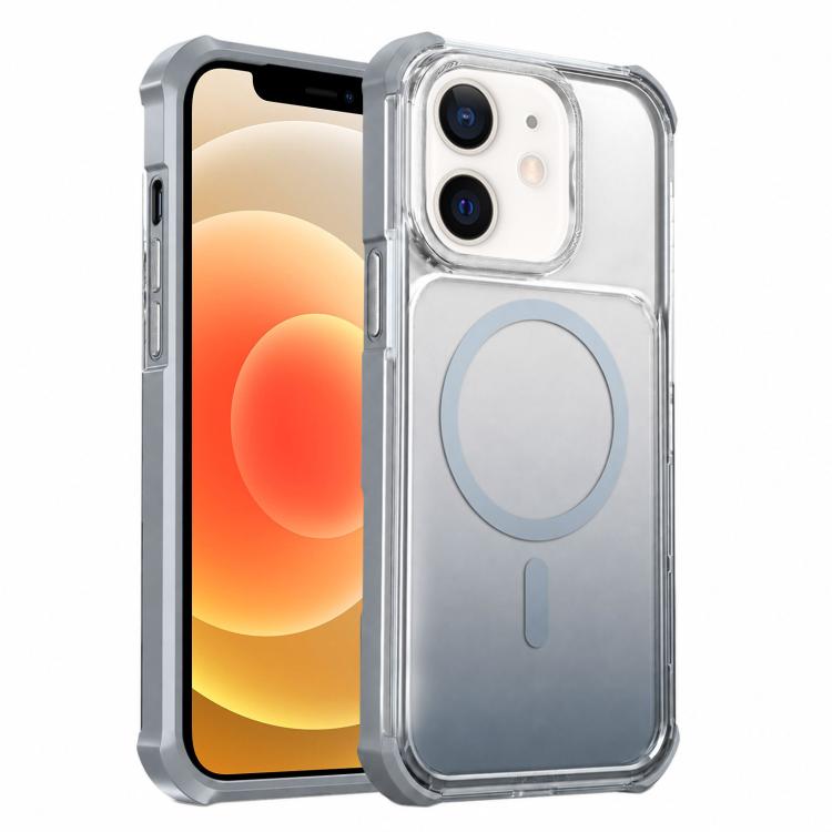 Custodia magnetica trasparente effetto sfumato per iPhone 13 Pro