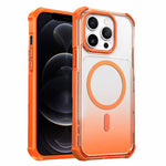 Custodia magnetica trasparente effetto sfumato per iPhone 12 Pro