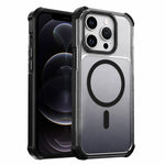 Custodia magnetica trasparente effetto sfumato per iPhone 12 Pro