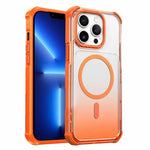 Custodia magnetica trasparente effetto sfumato per iPhone 13 Pro
