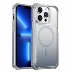 Custodia magnetica trasparente effetto sfumato per iPhone 13 Pro