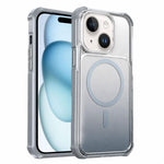 Custodia magnetica trasparente effetto sfumato per iPhone 16