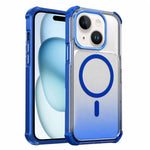 Custodia magnetica trasparente effetto sfumato per iPhone 16