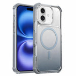 Custodia magnetica trasparente effetto sfumato per iPhone 16